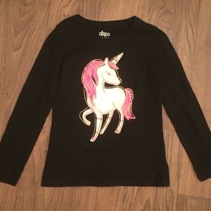 Unicorn long sleeve tee